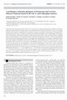 A preliminary molecular phylogeny of Pennisetum and Cenchrus (Poaceae-Paniceae) based on the trnL-F, rpl16 chloroplast markers Cover Page