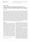 Research paper thumbnail of "Need a Minister? How About Your Brother?": The Universal Life Church between Religion and Non-Religion