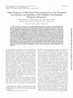 High frequency of histamine-producing bacteria in the enological environment and instability of the histidine decarboxylase production phenotype Cover Page