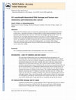 Research paper thumbnail of UV wavelength-dependent DNA damage and human non-melanoma and melanoma skin cancer