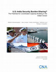 U.S.-India Security Burden-Sharing? Cover Page