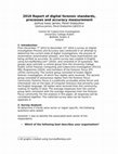 Research paper thumbnail of 2010 Report of digital forensic standards, processes and accuracy measurement