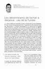 Les déterminants de l’achat à distance : cas de la Tunisie Cover Page