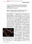 Research paper thumbnail of X-ray analysis reveals conformational adaptation of the linker in functional calmodulin mutants