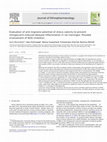 Research paper thumbnail of Evaluation of anti-migraine potential of Areca catechu to prevent nitroglycerin-induced delayed inflammation in rat meninges: Possible involvement of NOS inhibition