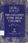 Tres diálogos entre Hilas y Filonús Cover Page