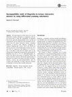 Research paper thumbnail of Incompatibility study of ibuprofen in ternary interactive  mixture by using differential scanning calorimetry