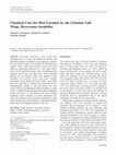 Research paper thumbnail of Chemical Cues for Host Location by the Chestnut Gall Wasp, Dryocosmus kuriphilus