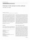 Scholarship on Gender and Sport in Sex Roles and Beyond Cover Page