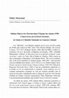 Research paper thumbnail of Salâma Mûsa et les Shawwâm dans l’Egypte des années 1930 : controverses sur la presse, la Nahda et l'identité nationale en situation coloniale