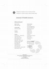 Research paper thumbnail of Journal of Health Sciences Vol 1 Issue 2