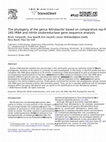 Research paper thumbnail of The phylogeny of the genus Nitrobacter based on comparative rep-PCR, 16S rRNA and nitrite oxidoreductase gene sequence analysis