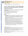 A tune in “a minor” can “b major”: A review of epidemiology, illness course, and public health implications of subthreshold depression in older adults Cover Page