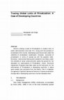 Research paper thumbnail of Tracing Global Links of Privatization: A case of Developing Countries