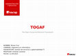 PPT TOGAF Cover Page