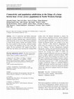 Research paper thumbnail of Connectivity and population subdivision at the fringe of a large brown bear (Ursus arctos) population in North Western Europe