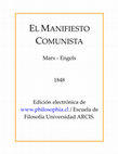 El manifiesto comunista Cover Page