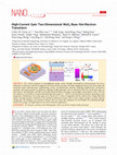 High-Current Gain Two-Dimensional MoS2-Base Hot-Electron Transistors Cover Page