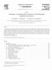 Research paper thumbnail of Techniques of preparing plant material for chromatographic separation and analysis