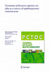 Research paper thumbnail of Liquid chromatography techniques for separation of flavonoids from Droseraceae