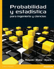 Probabilidad y Estadistica para Ingenieros 6ta edicion Walpole Cover Page