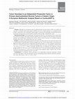 Research paper thumbnail of Tumor genotype is an independent prognostic factor in primary gastrointestinal stromal tumors of gastric origin: a european multicenter analysis based on ConticaGIST