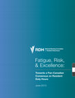 Research paper thumbnail of Fatigue, Risk, Excellence: Towards a Pan-Canadian Consensus on Resident Duty Hours