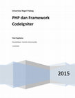 Mari Belajar CodeIgniter Cover Page