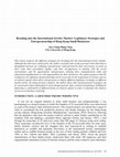 Research paper thumbnail of Breaking into the International Jewelry Market: Legitimacy Strategies and Entrepreneurship of Hong Kong Small Businesses