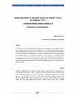 Mathieu Marion (Université du Québec à Montréal) : DOES ONE NEED TO BELEIVE A RULE IN ORDER TO ACT ACCORDING TO IT ? LESSONS FROM LEWIS CARROLL’S PARADOX OF INFERENCE. Cover Page