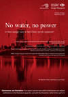 Research paper thumbnail of No Water, No Power in China