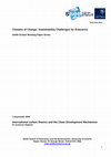 Research paper thumbnail of International carbon finance and the Clean Development Mechanism