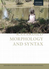 Research paper thumbnail of Kayardild Morphology and Syntax