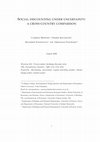 Research paper thumbnail of Social discounting under uncertainty: A cross-country comparison