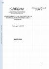 Research paper thumbnail of L'échange et la loi : le statut de la rationalité économique chez Rousseau