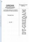 Research paper thumbnail of AUTONOMIE MORALE ET AUTORITE Ou la question de la volonté chez Rousseau