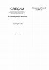 Research paper thumbnail of L'économie politique de Rousseau