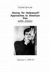 Research paper thumbnail of Hooray for Hollywood? American Cinema and American Culture