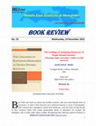 Research paper thumbnail of Book Review by Sonia Roy, JNU, December 2012