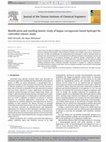 Research paper thumbnail of Modification and swelling kinetic study of kappa-carrageenan-based hydrogel for controlled release study