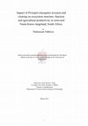 Research paper thumbnail of Impact of Prosopis (mesquite) invasion and clearing on ecosystem structure, function and agricultural productivity in semi-arid  Nama Karoo rangeland, South Africa. 