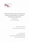 Refletindo sobre as Práticas em Educação de Infância: da Leitura à Construção de Narrativas Cover Page