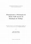 Planejamento e Otimizaçao de Redes VoIP através de Simulaçao de Tráfego Cover Page