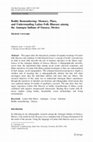 Bodily Remembering:  Mermory, Place, and Understanding Latino Folk Illnesses among the Amuzgos Indians of Oaxaca, Mexico.  Culture, Medicine and Psychiatry (2007) 31:527-545 Cover Page