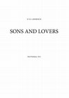 Sons and lovers Cover Page