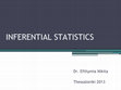 Research paper thumbnail of SPSS lectures part 7 (in English)