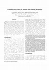 Research paper thumbnail of Bi-channel sensor fusion for automatic sign language recognition