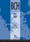 Research paper thumbnail of M. POMADERE, J. ZURBACH (éd.), Malia, ville et territoire. Organisation des espaces et exploitation des ressources, résumés des interventions aux Journées maliotes d’Athènes, novembre 2007, Bulletin de Correspondance Hellénique 131.2, 2007, p. 821-887