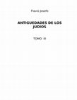 Antiguedades de los judios Cover Page