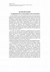 Research paper thumbnail of « Au nom de la santé. La légalisation de la contraception et de l’avortement »